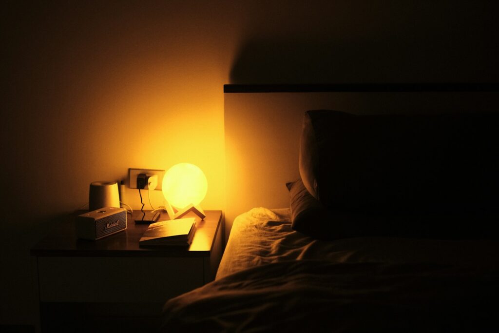 Chambre a coucher ambiance nuit